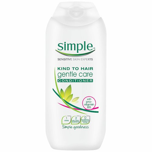 Simple 200ml Conditioner Gentle Care pack shot