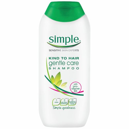 Simple 200ml Shampoo Gentle Care pack shot