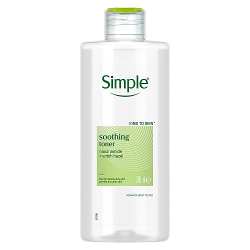 Simple Kind to Skin 200ml Soothing Facial Toner pack shot
