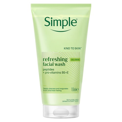 Simple Kind to Skin 150ml Face Wash Refreshing pack shot