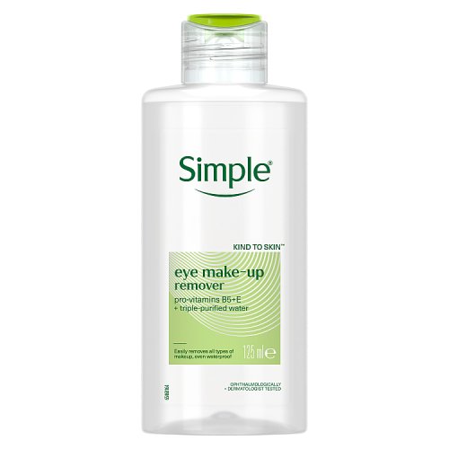 Simple Kind to Skin 125ml Eye Makeup Remover pack shot