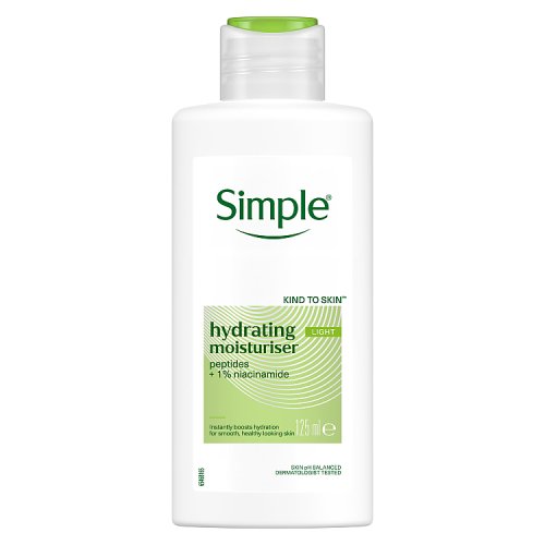 Simple Kind to Skin 125ml Hydrating Light Moisturiser pack shot