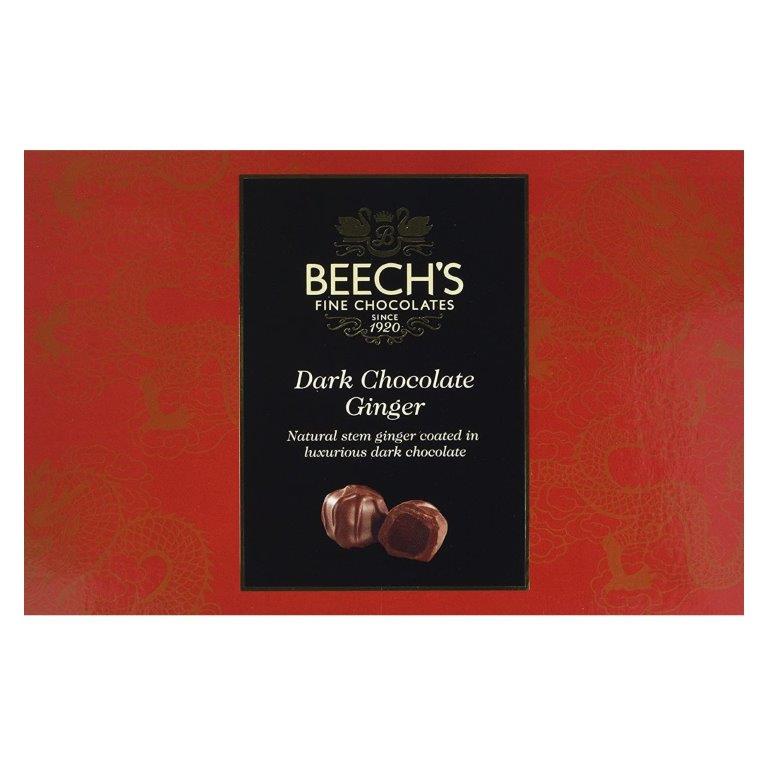 Beechs Dark Chocolate Ginger 200g pack shot