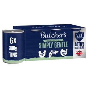 Butchers Simply Gentle Turkey & Rice Dog Food 390g PMP pack shot