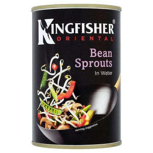 Kingfisher Beansprouts in Water 410g pack shot