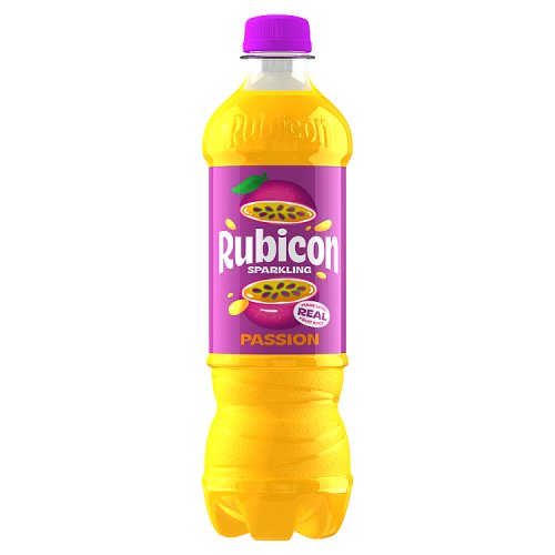 Rubicon Sparkling Passion Fruit 500ml pack shot
