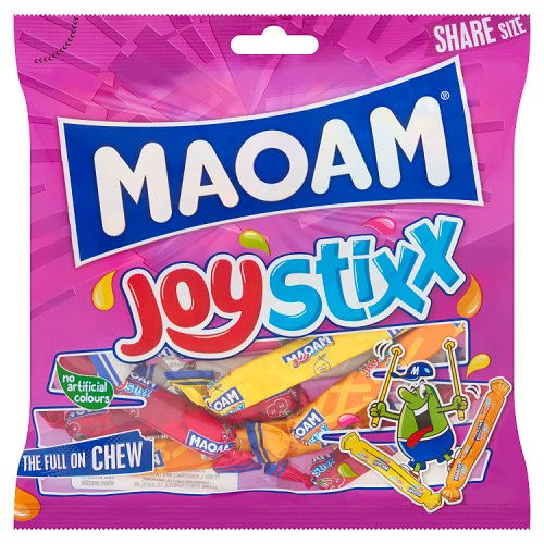 Maoam Joystixx Share Bag 140g pack shot