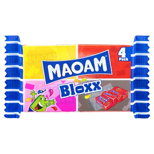 Haribo Maoam Bloxx 4pk Square 88g pack shot
