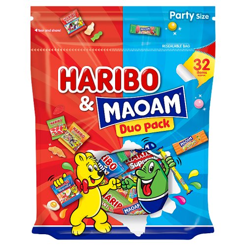 Haribo & Maoam Duo Pack 450g pack shot