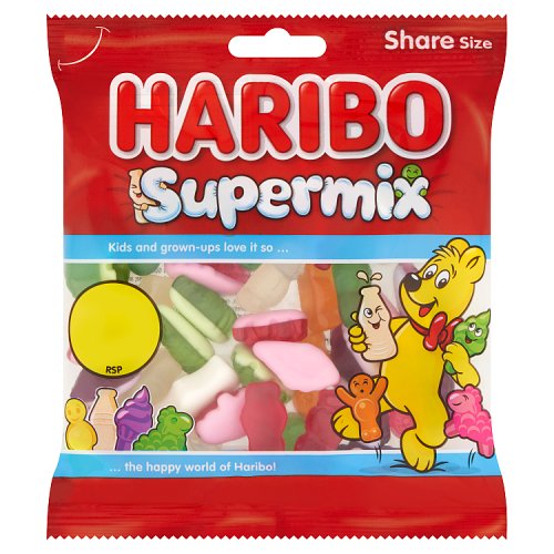 Haribo Supermix PM £1.25 140g pack shot
