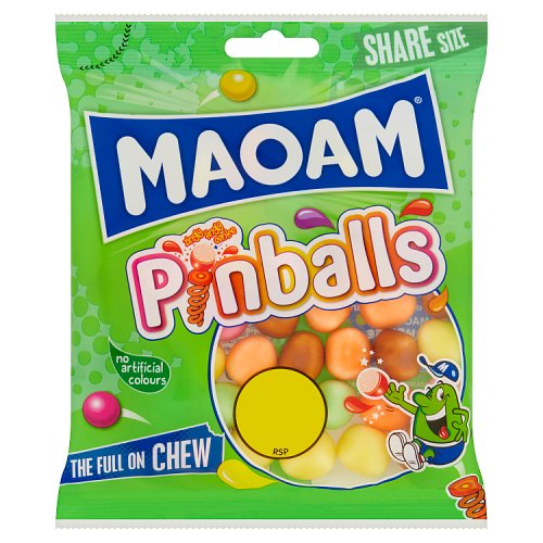 Maoam Pinballs 140g PMP pack shot
