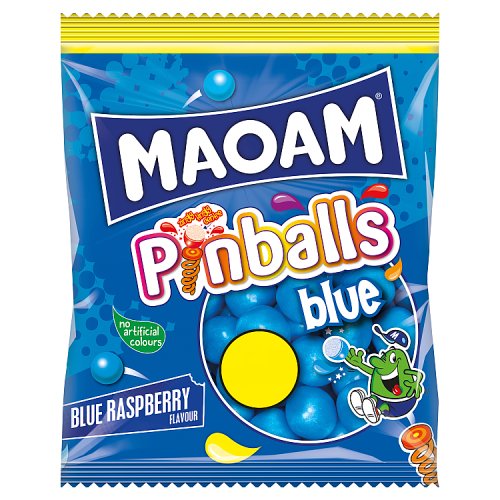 Maoam Pinballs Blue 140g PMP pack shot