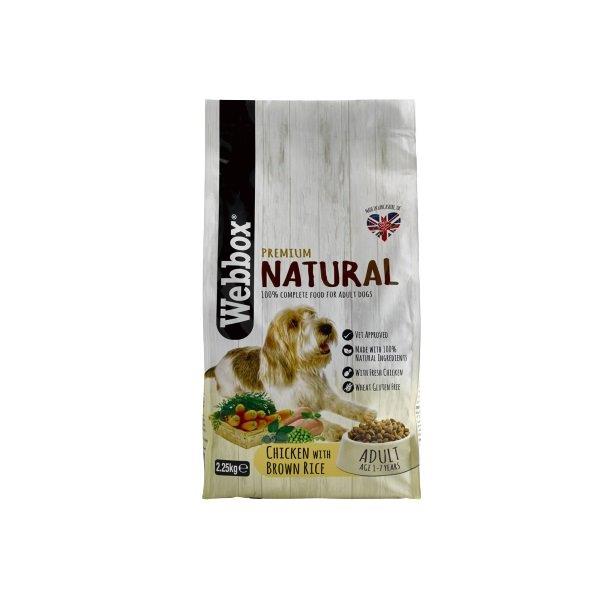 Webbox Natural Complete,  Adult  - Chicken pack shot