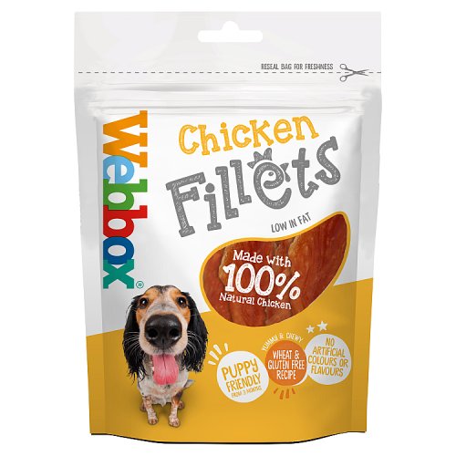 Webbox Chicken Fillets, 90G, Case of 12 pack shot
