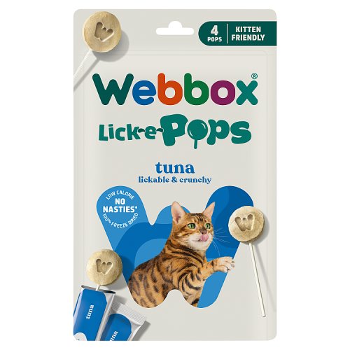 Webbox Lick e Pops, Tuna, 4, Case of 13 pack shot