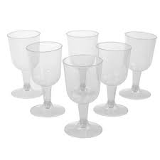 Caroline Plastic Wine Glasses 6s pack shot