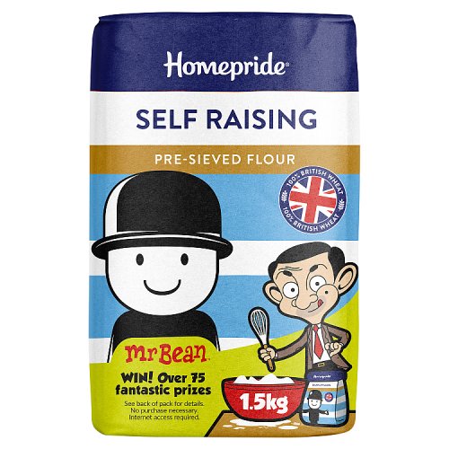 Homepride Self Raising Flour 1.5kg pack shot
