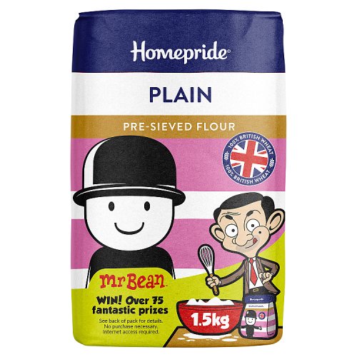 Homepride Plain Flour 1.5kg pack shot