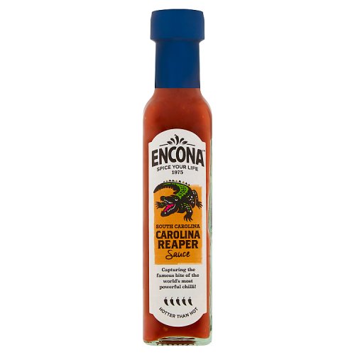 Encona Carolina Reaper Chilli Sauce 142ml pack shot