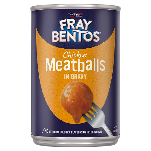 Fray Bentos Meatballs in Gravy 380g pack shot