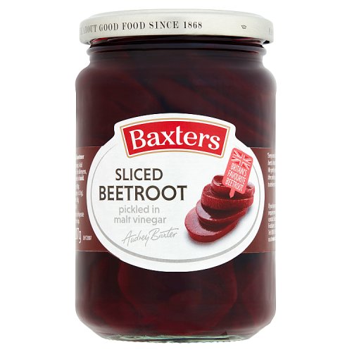 Baxters Sliced Beetroot 340g pack shot