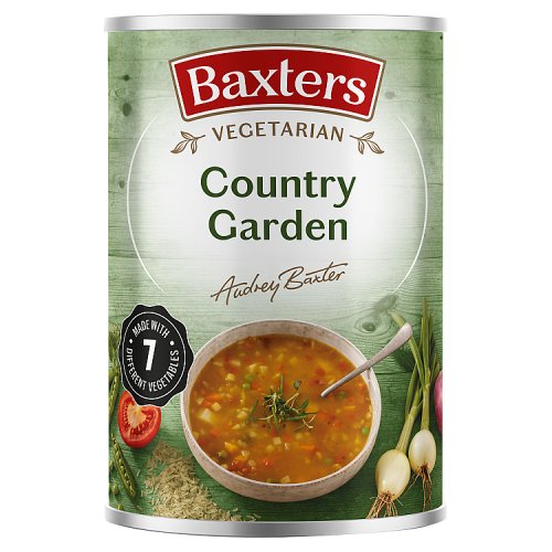 Baxters Vegetarian Country Garden Soup 400g pack shot