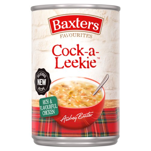 Baxters Cock-A-Leekie Soup 400g pack shot