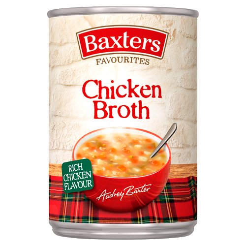 Baxters Chicken Broth Soup 400g pack shot