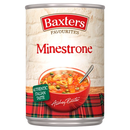 Baxters Minestrone Soup 400g pack shot