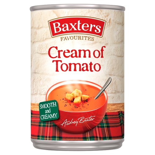 Baxters Cream Of Tomato Soup 400g pack shot