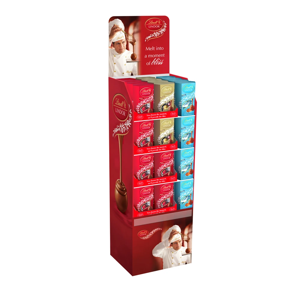 Lindt Lindor FSDU 200g pack shot