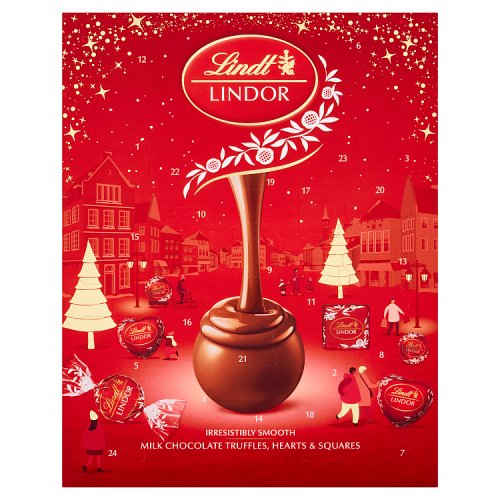 Lindt Lindor Advent Calendar 235g pack shot