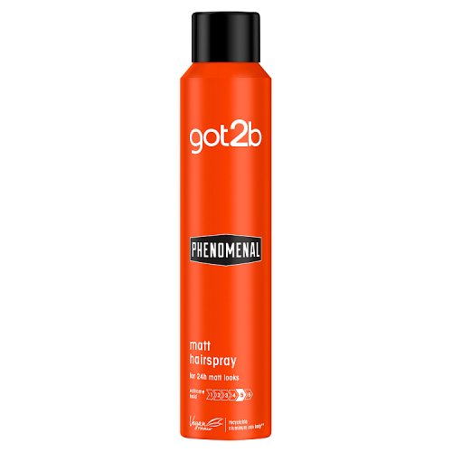 Schwarzkopf Got2b Matt Hairspray Phenomenal 200ml pack shot