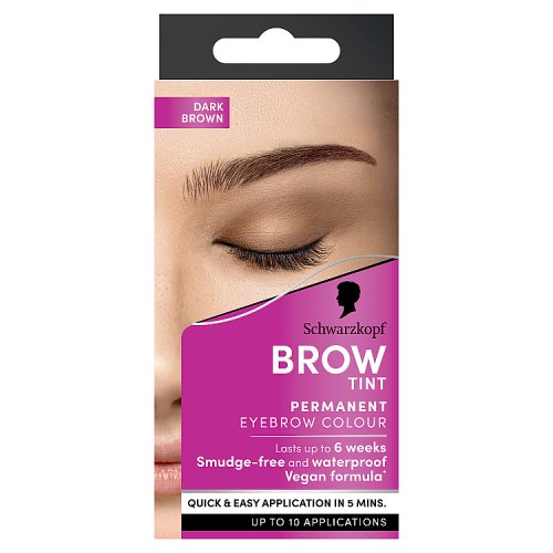 Schwarzkopf Eyebrow Tint Dark Brown 17ml pack shot