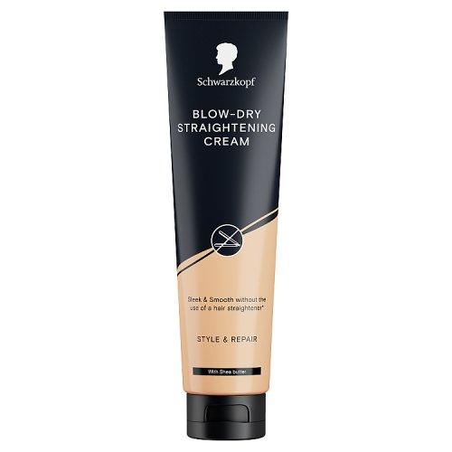 Schwarzkopf Blow-Dry Straightening Cream With Shea Butter 150ml pack shot