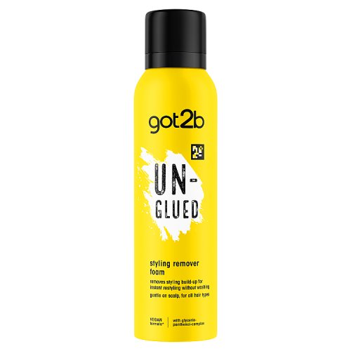 Schwarzkopf Got2b Unglued Hair Styling Remover Foam 150ml pack shot