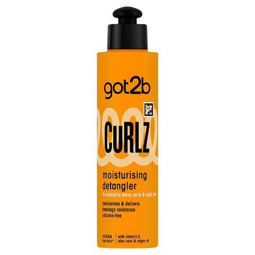 Schwarzkopf Got2b Curlz Detangler Cream 200ml pack shot