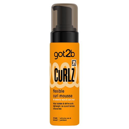 Schwarzkopf Got2b Curlz Flexible Mousse 200ml pack shot