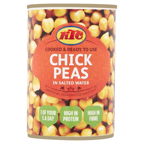 Ktc Chick Peas 400g pack shot