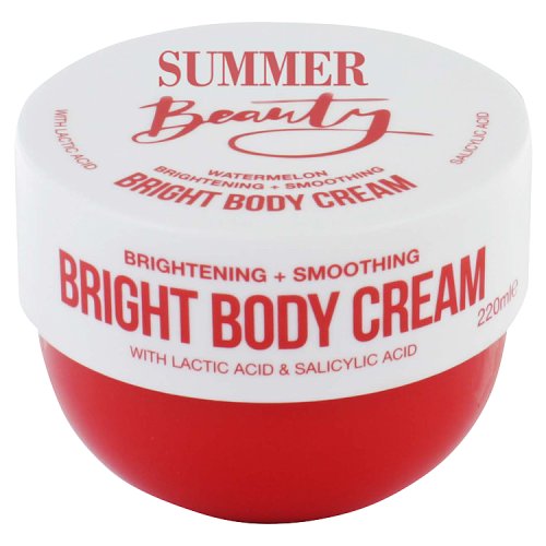 Summer Beauty Brightening & Smoothing Body Cream Waterlemon 220ml pack shot