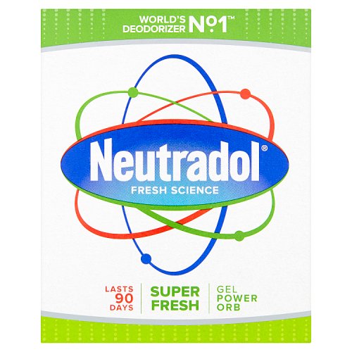 Neutradol Air Deodoriser Gel Super Fresh 135g pack shot