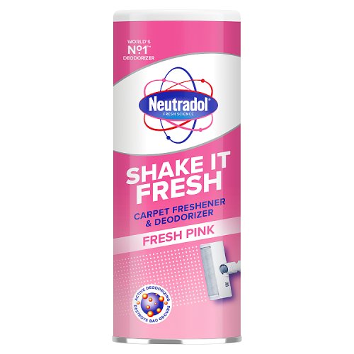 Neutradol Carpet Deodoriser Pink Fresh Fr Nl De Pack 350g pack shot
