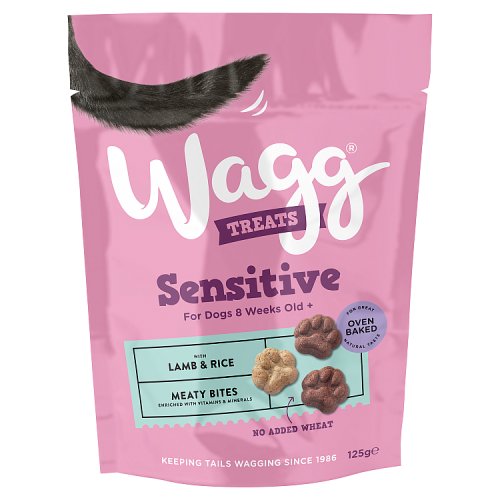 Wagg Dog Sensitive Treats 125g pack shot