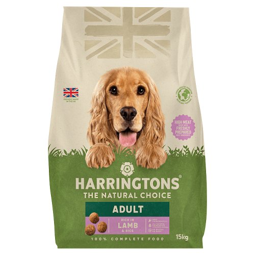 Harringtons Lamb Adult Dry Dog Food 15kg pack shot
