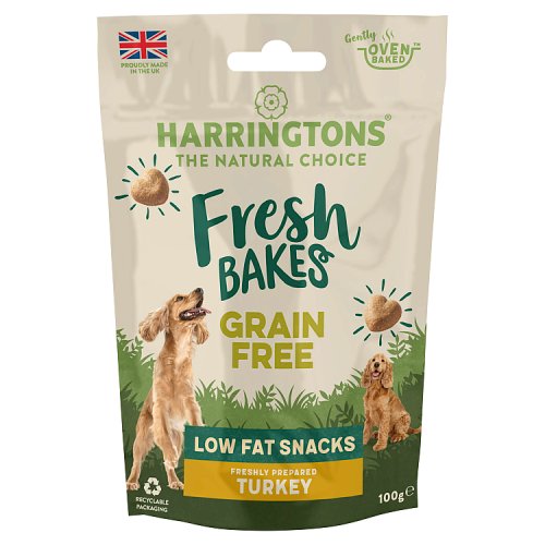 Harringtons Fresh Bakes Low Fat Treats - Turkey pack shot