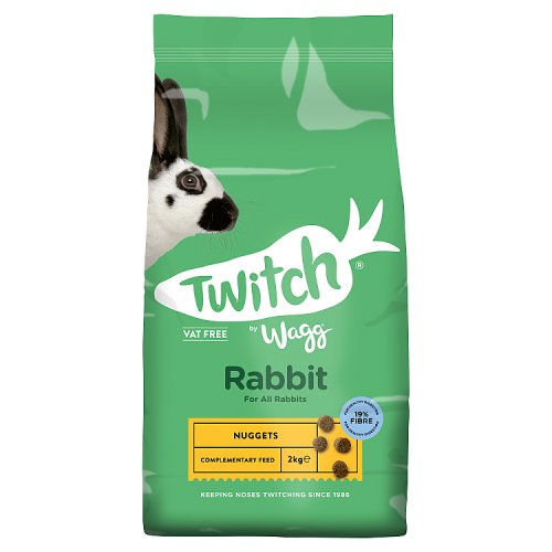 Wagg Twitch Small Animal Rabbit 2kg pack shot