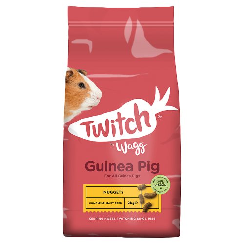 Wagg Twitch Small Animal Guinea Pig 2kg pack shot