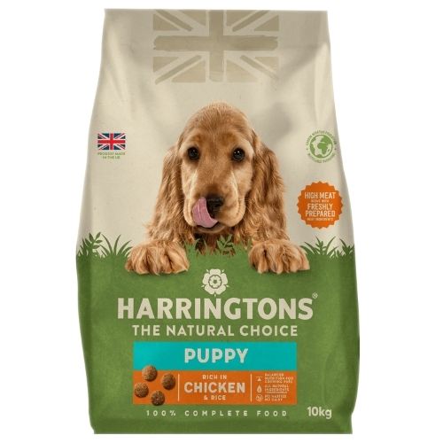 Harringtons Chicken Puppy Dry Food 10kg pack shot