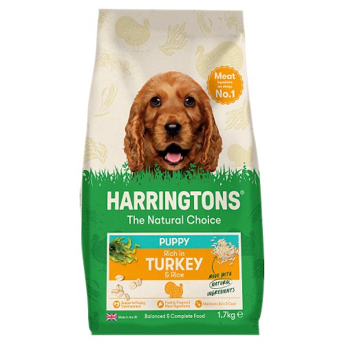 Harringtons Turkey Puppy Dry Food 1.7kg pack shot