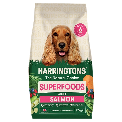 Harringtons Superfoods Salmon 1.7kg pack shot